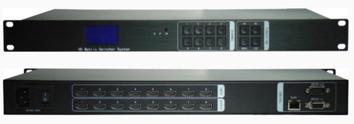 8x8 4K HDMI矩陣